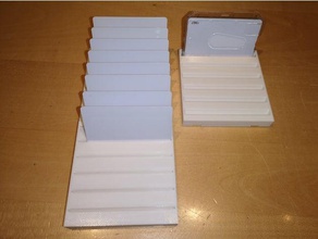 card-Inhaber Organisation 3d print model - Mito3D