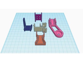 acoplador de partes da cadeia 3d impressão 3d print model - Mito3D