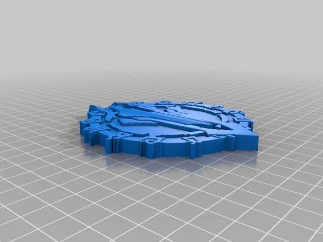 darksiders sigillo i segni loghi cavalieri 3D print model - Mito3D