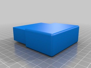 simple playing card box containers deck easy 3d print model - Mito3D