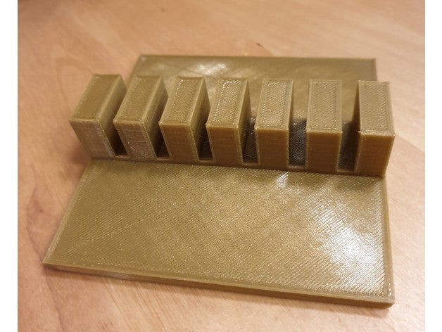 messer ablage Küche Essen Messer stand 3D print model - Mito3D