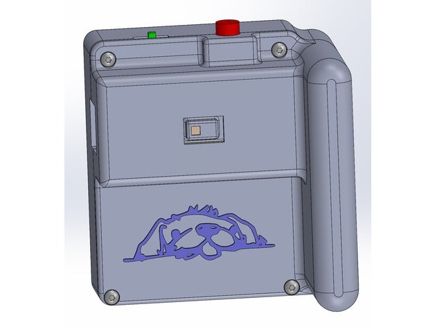 infrared camera case electronics adafruit 3D print model - Mito3D