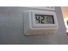 soutien thermom&eacutetre hygrom&eacutetre ménage l'hygromètre hygromtre le mont thermomètre thermomtre 3d print model - Mito3D
