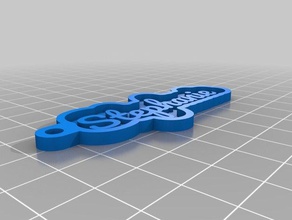 mom keychains customized 3d print model - Mito3D