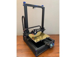 cr-10 all-in-one setup 3d printer parts creality e3d frame titan 3d print model - Mito3D