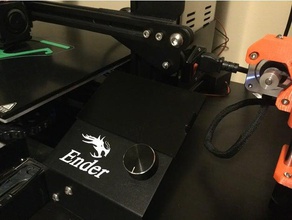 ender 3 de cobertura da tela 3d a impressora acessórios 3d print model - Mito3D