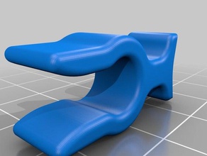 glass bed clip 6mm 3d printer accessories plate 3d print model - Mito3D