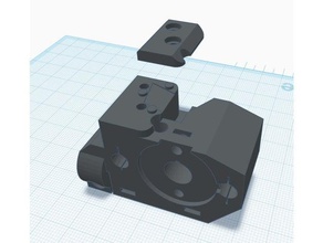 mmu2 selector große Bohrung 3d Drucker Teile prusa i3 mk3 3d print model - Mito3D