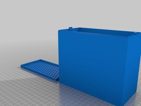 parameterized snap closed box 76x128x153 toy game accessories customized 3d print model - Mito3D
