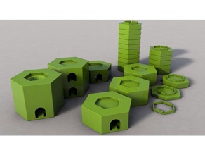 gravitrax entretoises tunnels boucles la construction jouets 3d print model - Mito3D