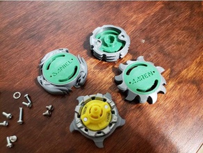 beyblade burst evolution mechanical toys 3d print model - Mito3D
