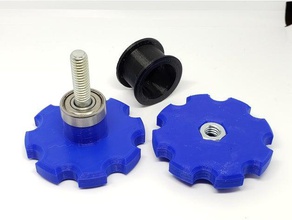 608 bearing press hand tools ball installer roller seal 3d print model - Mito3D