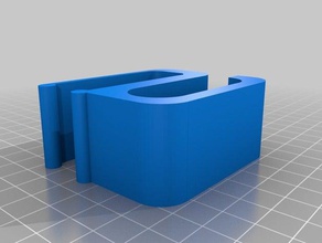 cableholder 1 organización personalizado 3d print model - Mito3D