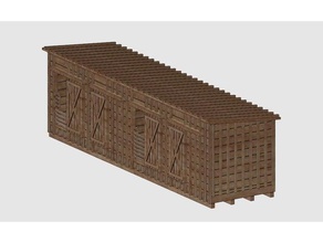 ho commerciale à grande échelle du charbon de la maison des bâtiments structures 3d print model - Mito3D