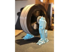 25 kg de filament support bobine atlas des jambes 3d l'imprimante accessoires titulaire ultimaker 3d print model - Mito3D