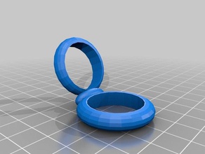 Kuğu boyun halkası 3d baskı deformite parmak ateli mesleki terapi pipj 3d print model - Mito3D