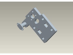 control deslizante de bltouch a2 anet 3d la impresora partes 3d print model - Mito3D