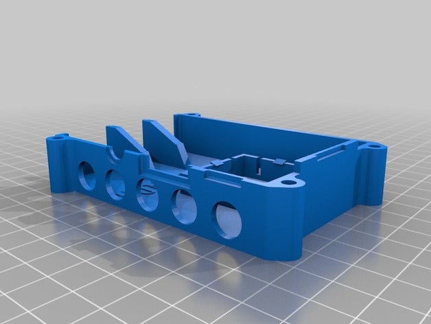 pi 3 case lid fan my modifications electronics raspberry 3D print model - Mito3D