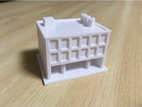 building1 des bâtiments structures 3d print model - Mito3D