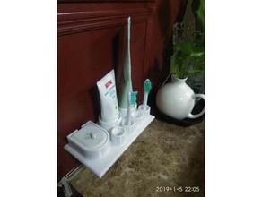 sonicare holder bathroom 3d print model - Mito3D