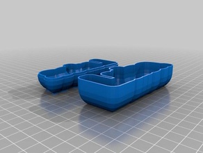 my luisa text box iii containers customized 3d print model - Mito3D