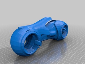tron evolution véhicules 3d print model - Mito3D
