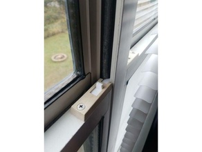 window locks fold out windows household lock 3d print model - Mito3D