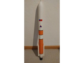 54 delta ıv m+ araç roket alanı uzay gemisi ula 3d print model - Mito3D