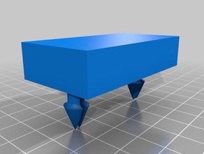 ikea futon substituição de suporte ripas madeira partes fouton peça 3d print model - Mito3D