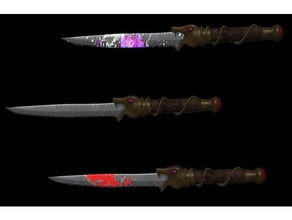 tomb raider dagger xian props 3d print model - Mito3D