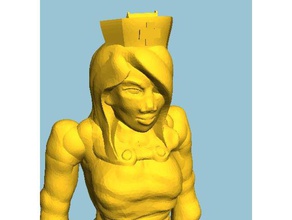 old fashioned nurses hat games 3d print model - Mito3D