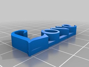 o amor 2 esculturas personalizado 3d print model - Mito3D