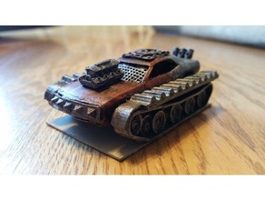 tank hot wheels araba gaslands parça oyuncaklar oyunlar 3d print model - Mito3D