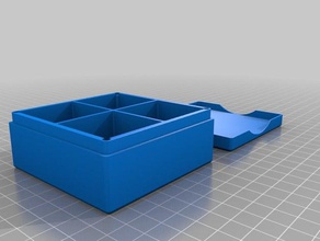 giocatore cubo titolare rattus i contenitori personalizzato 3d print model - Mito3D
