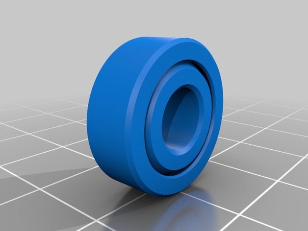606 bearing different dimensions parts 3D print model - Mito3D