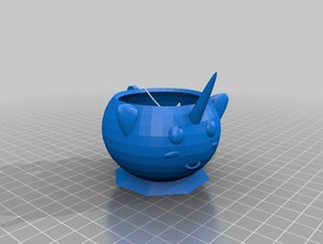 unicorn iplik kase = update1 hobi 3d print model - Mito3D