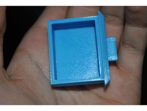 mini-Schrank modular aufgebaut 3d drucken cool der Miniatur pixel Benutzer 3d print model - Mito3D