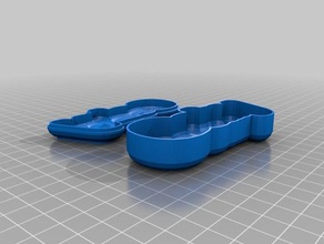 gaby Container angepasst 3d print model - Mito3D