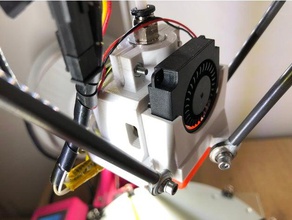 flsun kossel efetor 3d a impressora partes delta 3d print model - Mito3D