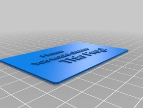 meine angepasste Magische Frösche-Karte Zeichen logos 3d print model - Mito3D