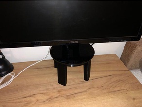 el soporte del monitor oficina 3d print model - Mito3D