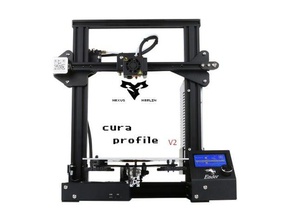perfil ender 3 cr-10s pro geetech a10 pla v2-pro para cura 3d printing 3d print model - Mito3D