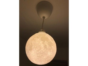 moon jupiter lamp ikea sekond decor 3d print model - Mito3D