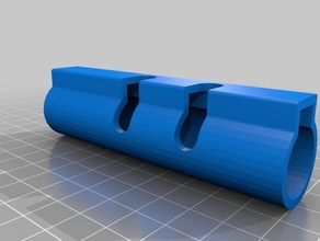 incollare la tabella connettore tapeziertisch stangen verbinder parti 3d print model - Mito3D