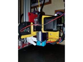 a8 mount e3d titan direct-drive-extruder bltouch Drucker Teile am8 anet a8-upgrade v6 3d print model - Mito3D