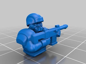 pdf trooper set 1 non-heroic ver people 48 legion star wars zombicide 3d print model - Mito3D