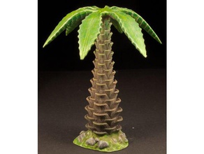 tabletop plant palm tree 01 toy game accessories 28mm beach dd fantasy miniature pirate plants gaming terrain vegetation wargame wargaming warhammer 3d print model - Mito3D
