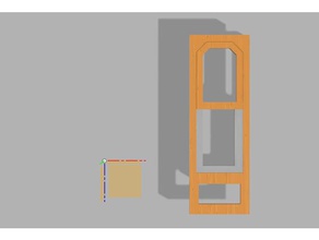 victorian dollhouse-bay-Fenster diy 3d print model - Mito3D