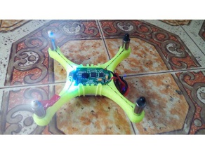freecad quadrocopter drone miniquad sport outdoors 3d print model - Mito3D