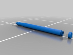 kilr lapicera mano strumenti penna 3d print model - Mito3D